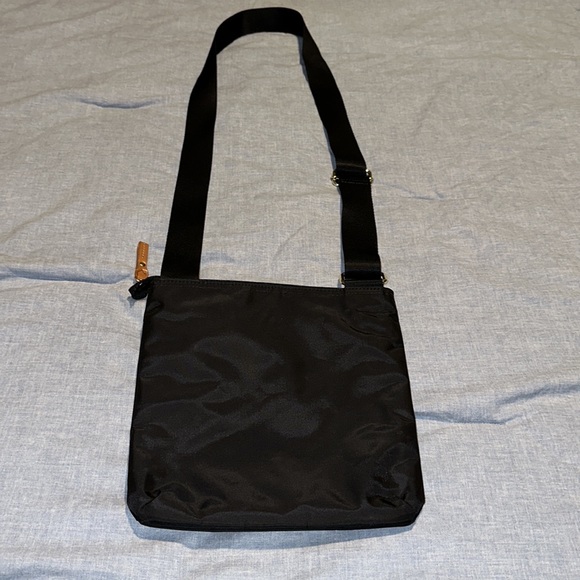 Bric's Messenger Black Nylon Crossbody Bag EUC - Picture 3 of 14
